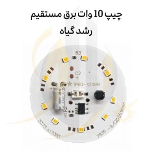 چیپ 10 وات برق مستقیم رشد گیاه 10w FullSpectrum